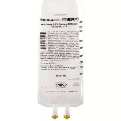 0.9% Sodium Chloride Injection, USP 12 x 1000 mlVedco VINV-B925-1000