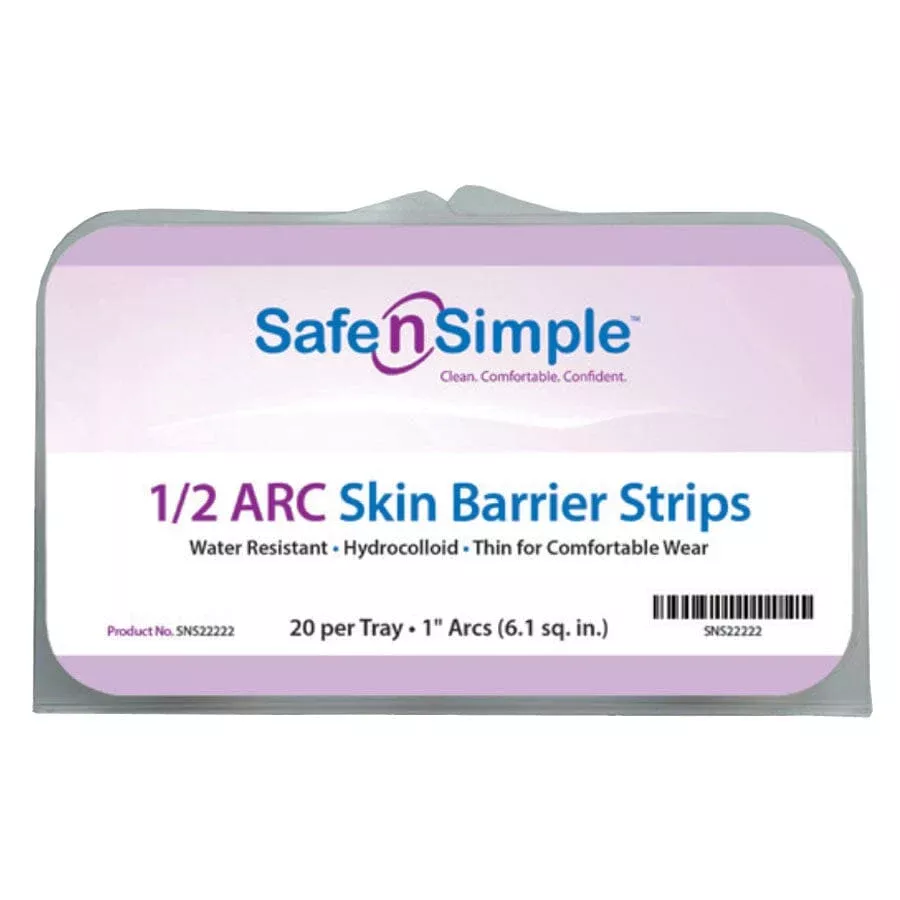 1/2 Arc Skin Barrier Strip, 1.25" Wide