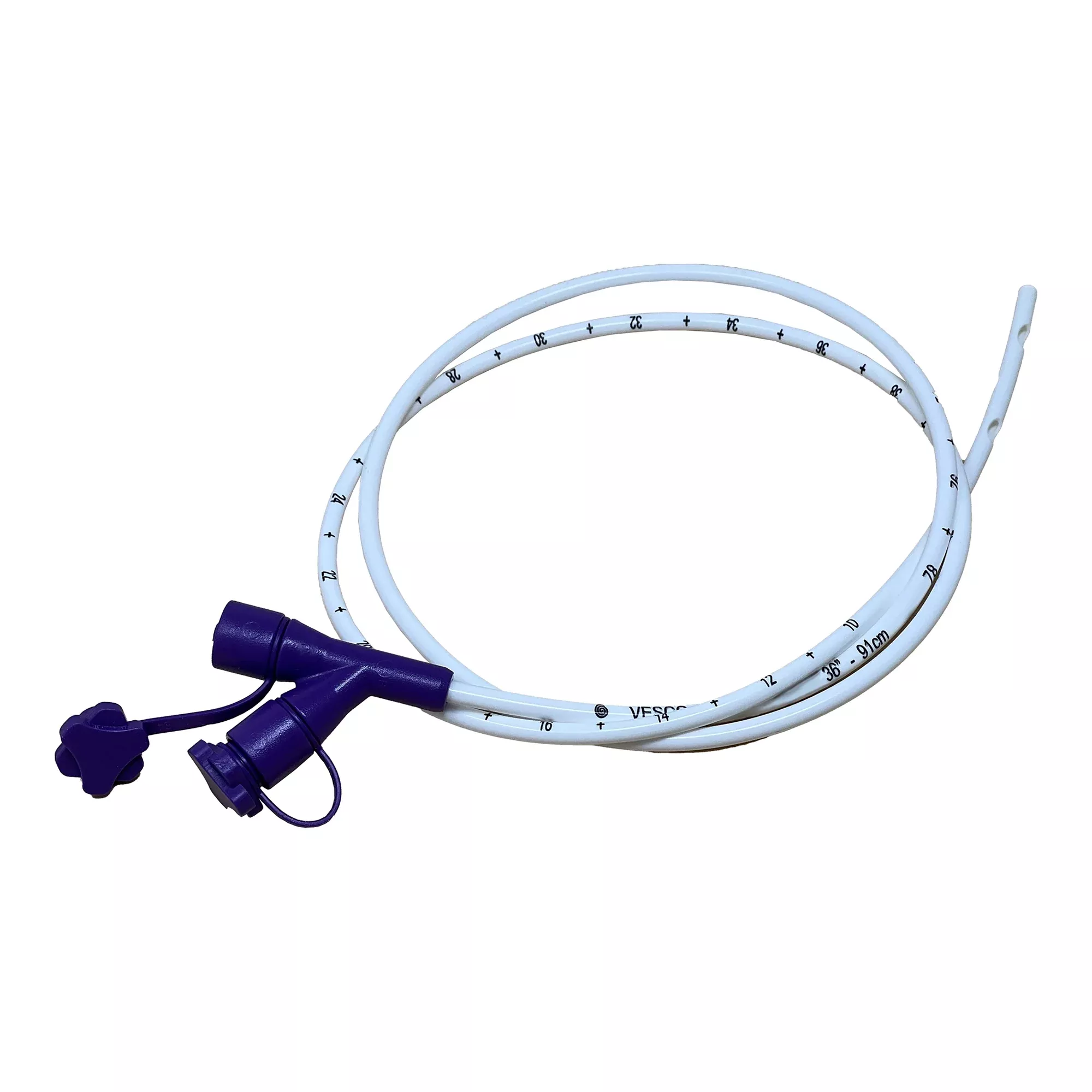 10FR Nasoenteric Feeding Tube 36" Dual Port with ENFit Connector