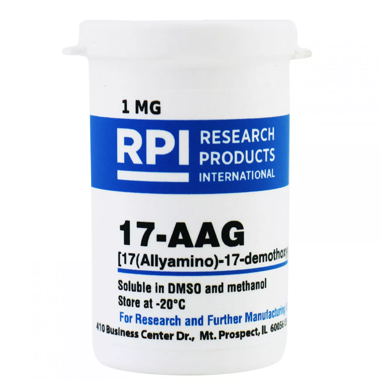 17-AAG[17(Allyamino)-17-demothoxygeldanamycin], 1 MilligramsRPI-A20045-0.001