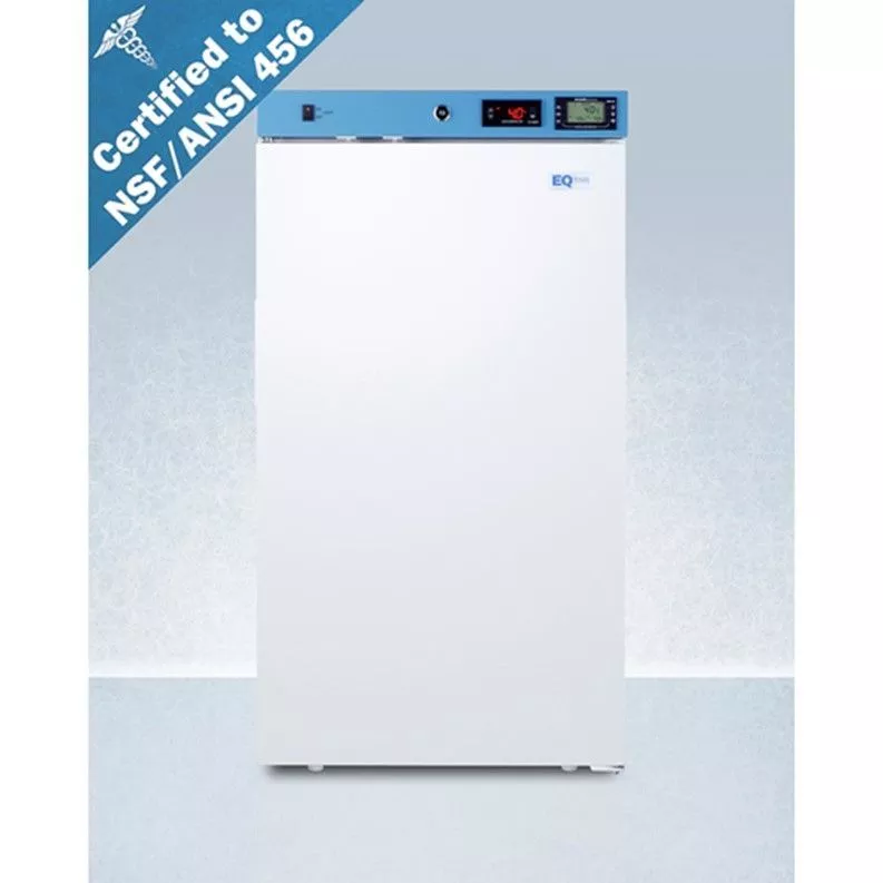 19" Wide Healthcare Refrigerator, Certified to NSF/ANSI 456 Vaccine Storage StandardLHD , WhiteSummit ACR31WNSF456LHD
