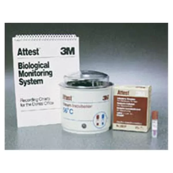 3M Biological Monitor In Office 3M Attest Cmplt Sys 24/48 Hr LF Ea