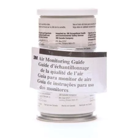 3M Formaldehyde Monitor 3M™ Clip-on, Prepaid Analysis, Purple For Personal or Area Monitoring - M-1105642-540 - Case of 5