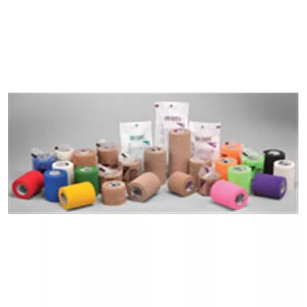 3M Medical Products Bandage Coban Wrap Elastic 3"x5yd Ltx Non-Sterile Assorted 12/Bx