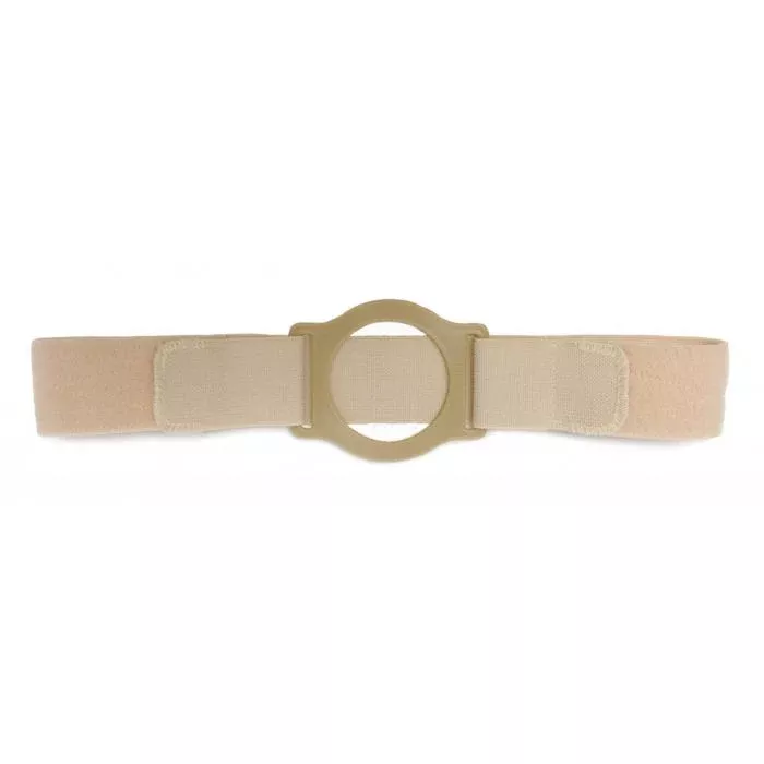 6" Left, Beige, Cool Comfort, Flat Panel Belt, Extra Large, 4" Cloth Bias Opening