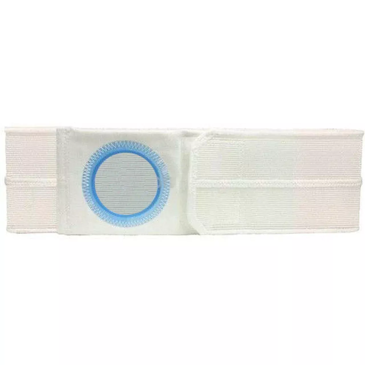 8" Left, White, Cool Comfort, Nu-Form Belt, Large, 2-1/8" Opening Placed 1-1/2" From Bottom