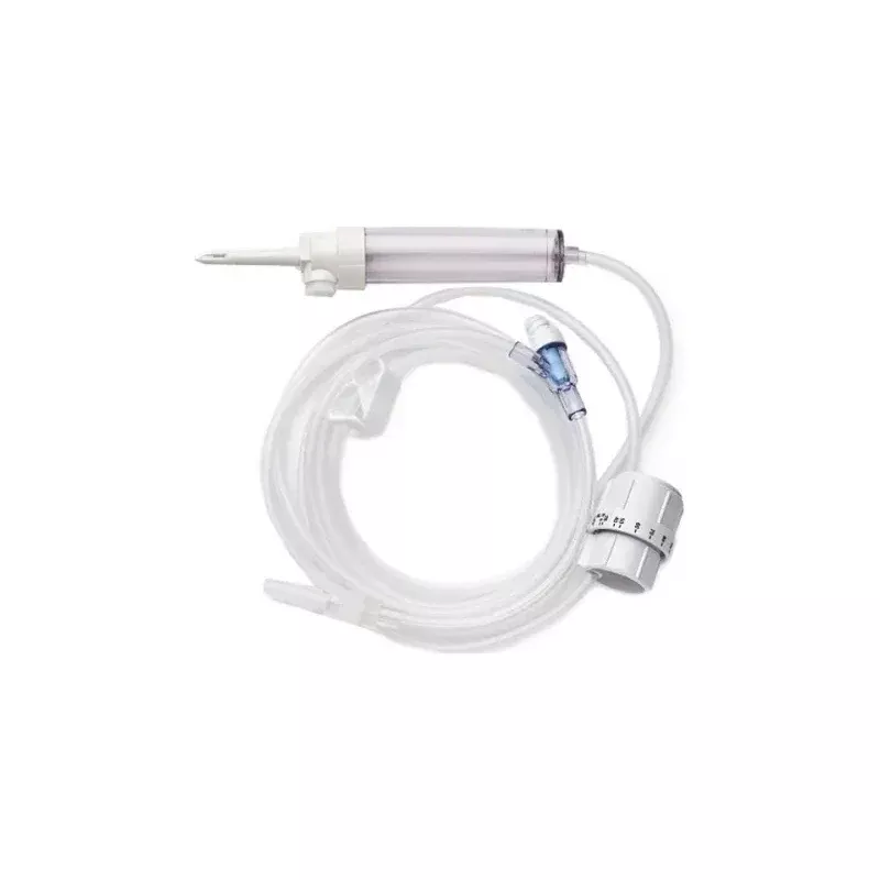 84" Administration Set With Universal Spike Drip Chamber
