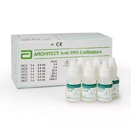Abbott Calibrator Architect Anti-Tpo 4 mL - M-1015044-1458 - Box of 6
