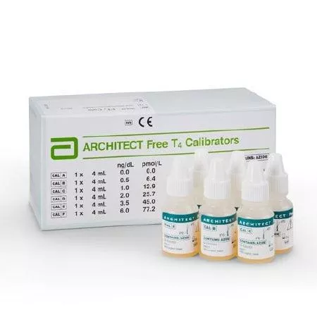 Abbott Calibrator Architect™ Free Thyroxine (Free T4) 1 X 6 X 4 mL Liquid - M-874164-964 - Each