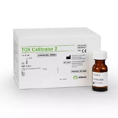 Abbott Calibrator Architect Multigent TOX 2 1 X 5 mL - M-974412-571 - Box of 1