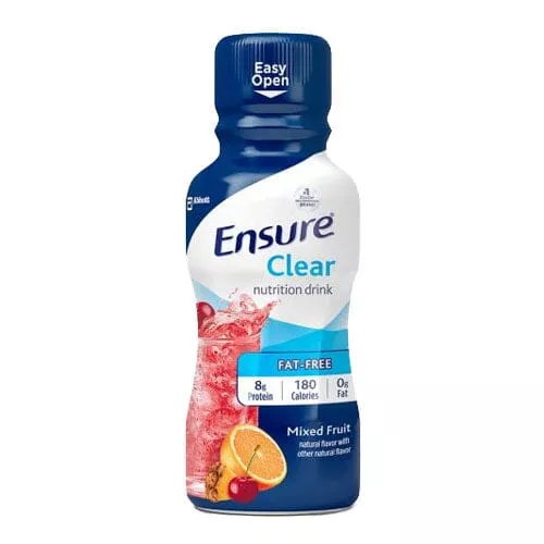 Abbott Ensure Active™ Clear Nutritional Drink, 10 oz, Mixed Fruit
