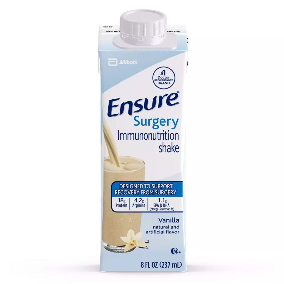Abbott Ensure Surgery Immunonutrition Shake, 8 oz, Vanilla
