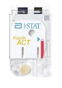 Abbott Point of Care Cartridge, Coagulation iSTAT Kaolin ACT Kaolin ACT For i-STAT Handheld Blood Analyzer - M-581699-2208 - Box of 25