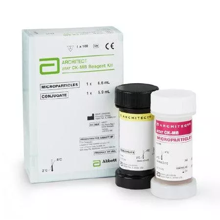 Abbott Reagent Architect™ Cardiac Creatine Kinase MB (CKMB) For Architect ci8200 / i1000SR / i2000 / i2000SR Analyzers 100 Tests - M-883301-673 - Box of 100