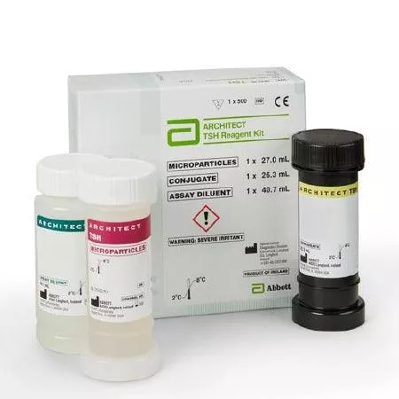 Abbott Reagent Kit Architect™ Thyroid / Metabolic Assay Thyroid-Stimulating Hormone (TSH) For Architect c4100 Analyzer 100 Tests 1 Kit - M-861577-1851 - Each