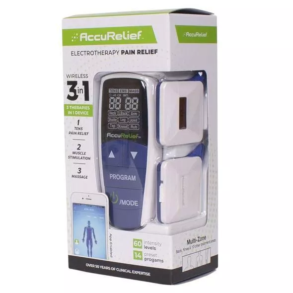 AccuRelief Wireless 3-in-1 Pain Relief Device