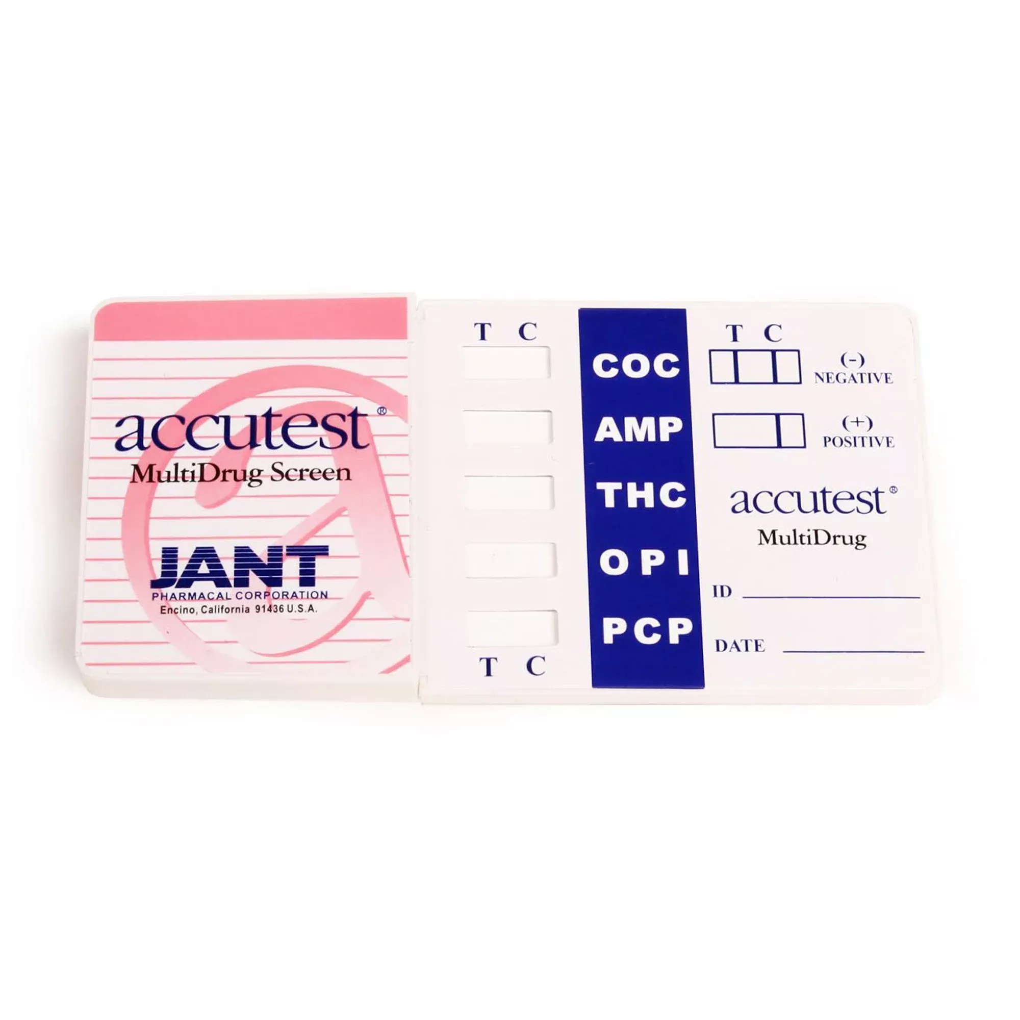 Accutest 5-Drug Panel Drugs of Abuse Test