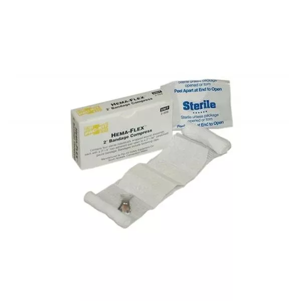 Acme United oration Bandage Compress Gauze Not Made With Natural Rubber Latex 4/Bx