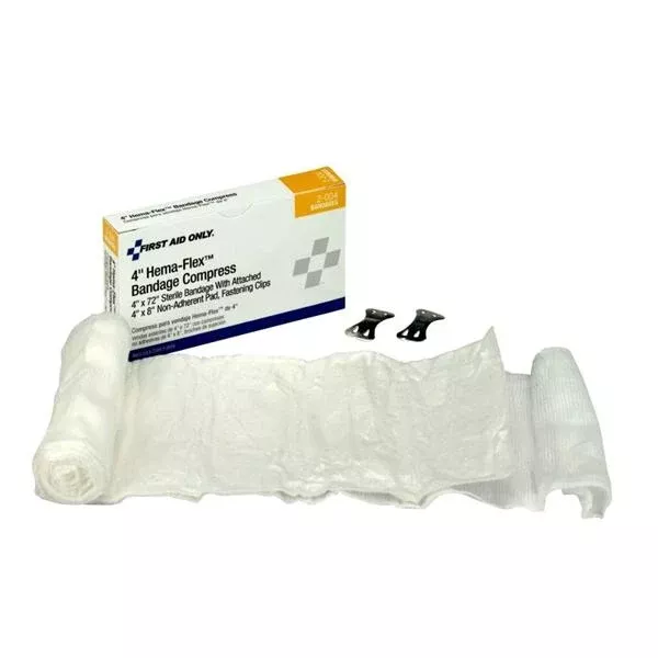 Acme United oration Bandage Compress Hema-Flex Gauze 4x72" LF 1/Bx