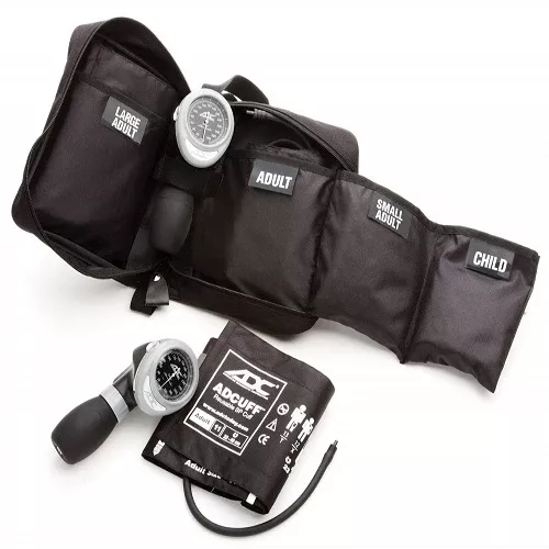 ADC Multicuff+ Sphygmomanometer Blood Pressure System, 4 Multicolor Cuffs, ADC732-MCC