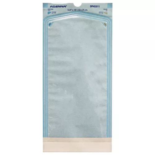 Adenna Self-Sealing Sterilization Pouches, Triple Seal, Steam or Gas, Multiple Sizes
