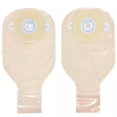 Adult Drain Pouch With Barrier Trim To Fit, 1" - 1-3/8" Flat