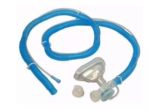 Adult Vent Breathing Circuit, Dual, Heated