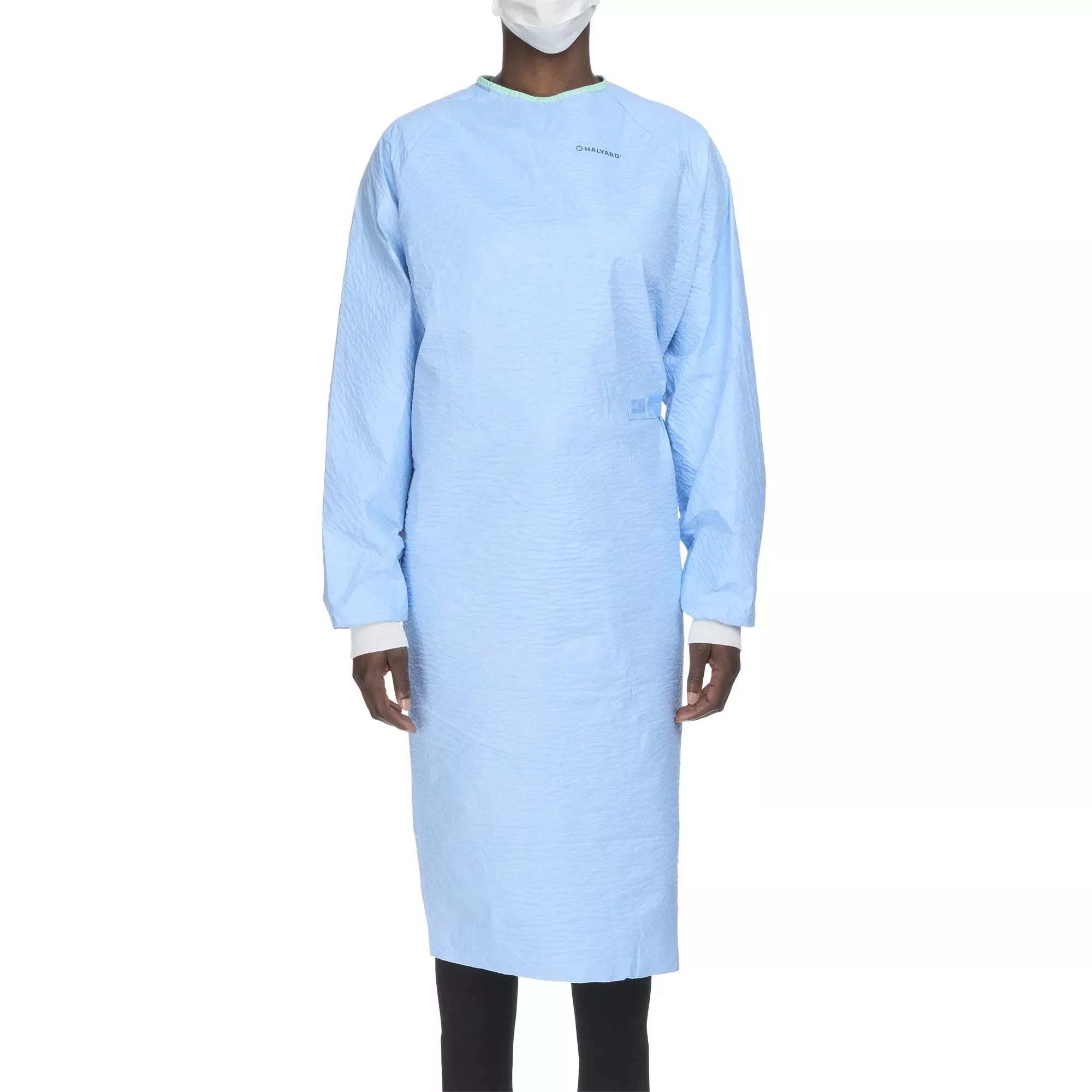 Aero Blue Surgical Gown with Towel, Large