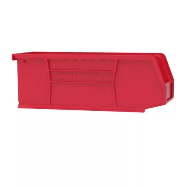 Akro-Mils Bin Stack 10-7/8x4-1/8x4" Red 12/Ca 12/Ca