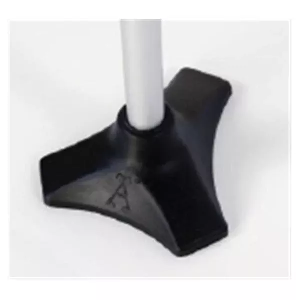 Alimed Base Tripod Cane Rubber Fits 7/8" Black Ea