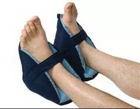 Alimed Foot Pillow with Boot AliMed One Size Fits Most Navy Blue / Light Blue - M-786304-4398 - Each
