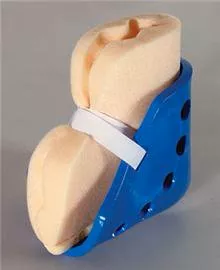 Alimed Heel Protection Boot One Size Fits Most Blue / Beige - M-660850-1838 - Pair