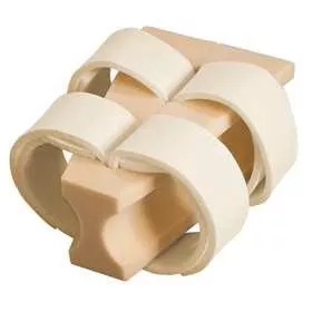 Alimed Hip Abduction Cushion AliMed 13 W X 13 D X 6 H Inch Foam Hook and Loop Strap Fastening - M-953282-4158 - Each