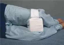 Alimed Knee Abduction Cushion AliMed 6-1/2 W X 5 H Inch Foam Hook and Loop Strap Fastening - M-625074-1958 - Each