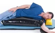 Alimed Patient Positioner with U-Shaped Cutout AliMed 36 W X 40 D Inch Bead-Filled Freestanding - M-762011-1978 - Each