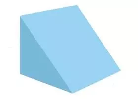 Alimed Positioning Wedge AliMed 10 W X 10 D X 10 H Inch Foam Freestanding - M-850739-2417 - Each