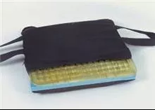 Alimed Seat Cushion T-Gel™ Checkerboard 18 W X 16 D X 3-1/4 H Inch Foam / Gel - M-709802-355 - Each