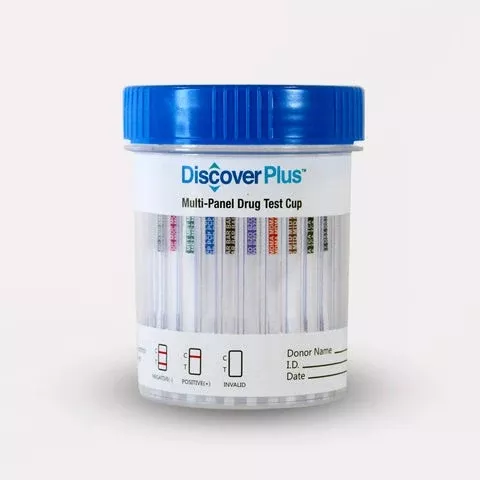 American Screening Corporation Drugs of Abuse Test Discover Plusโข 12-Drug Panel AMP, BAR, BZO, COC, mAMP/MET, MDMA, MTD, OPI300, OXY, PCP, TCA, THC Urine Sample 25 Tests - M-1031753-3348 - Case of 25