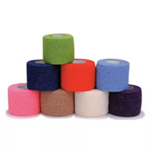 Andover Coated Products Bandage CoFlex Compression Elstc 1.5"x5yd Ltx NS Chsv Clrpk 48/Ca (3150CP-048)