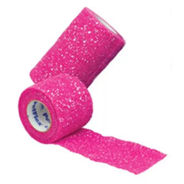 Andover Coated Products Bandage PowerFlex 2.75"x6yd Athletic Foam Glitter Pink 48/Ca