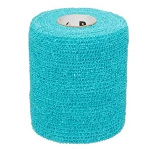 Andover Coated Products Bandage PowerFlex Compression Elastic 2"x6yd Roll Chsv Teal 24/Ca