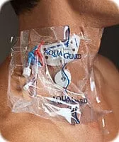 AquaGuard Moisture Barrier 7" x 7", Actual Area of Coverage is 5" x 5-1/2", Retail Box, Hickman Catheters, Chemo Ports, Stomas, Dialysis and PICC Lines, Pediatrics