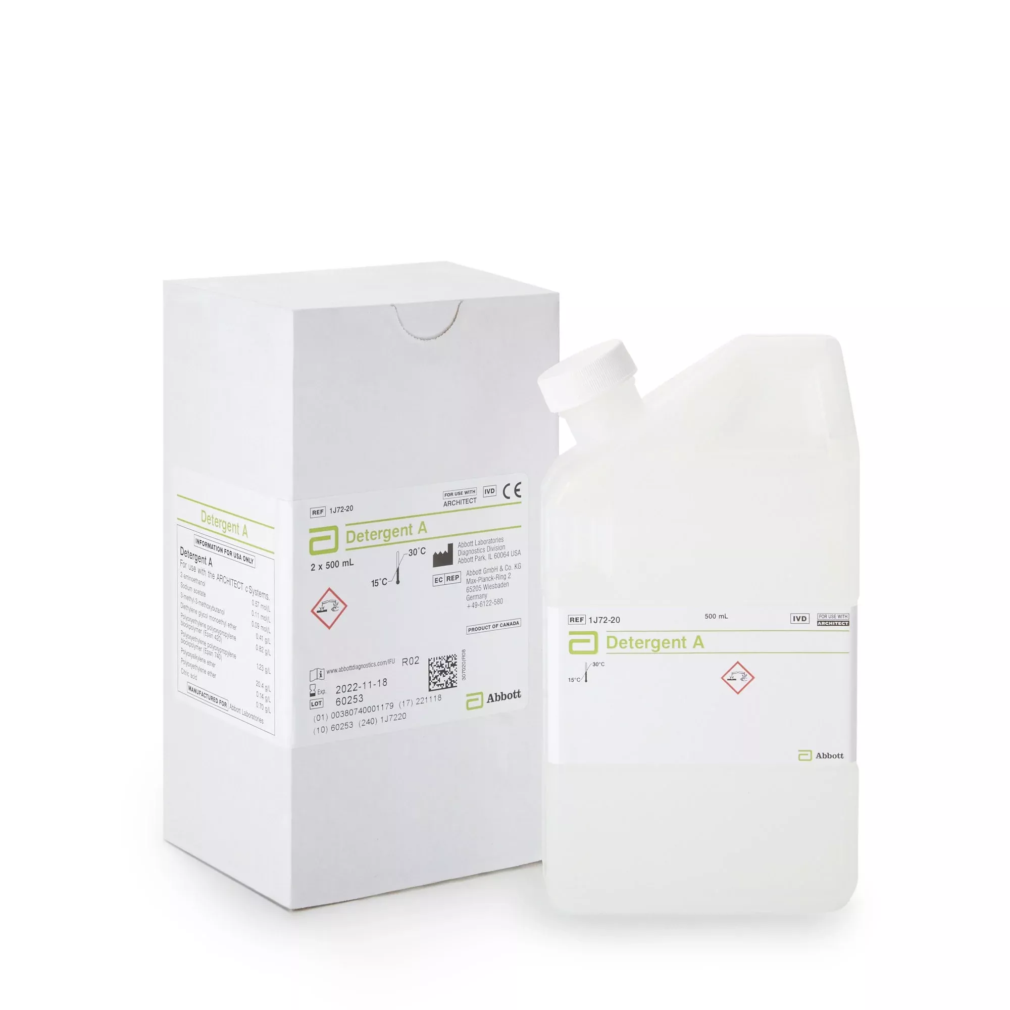 Architect™ Detergent A Reagent for use with Architect C16000 Analyzer