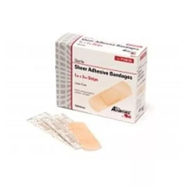 Aso oration Bandage Strips Fabric Pro-Advantage 2x4" Tan 600/Ca