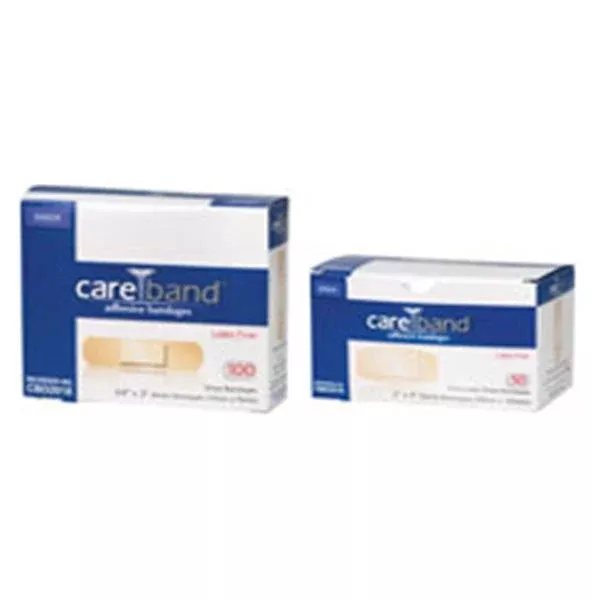 Aso oration Bandage Strips Fbrc Careband 3/4x3" Flxbl Sheer/Flesh LF 1200/Ca