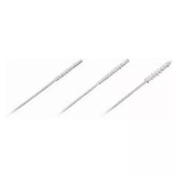 Aspen Surgical Brush Instrmnt Clng Safeclean 18"x2.2mm Mn Nyl Brstl Wht 2/Pk