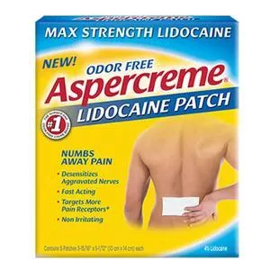 Aspercreme with Lidocaine Patch, 5 ct.