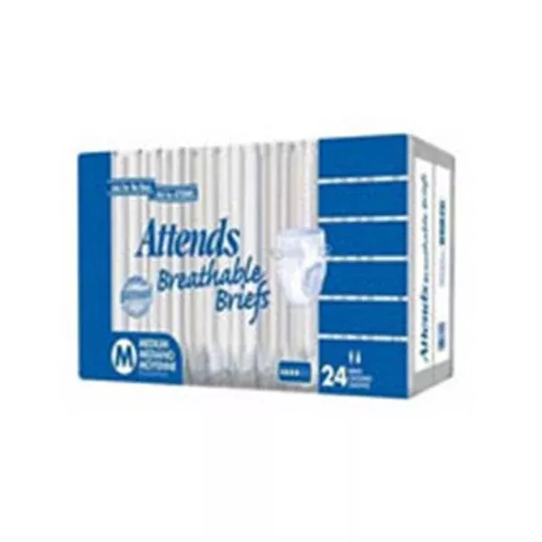 Attends Healthcare Products Brief Attends Classic Adult Unsx XL 58-63" Hvy/Svr White 3x20/Ca