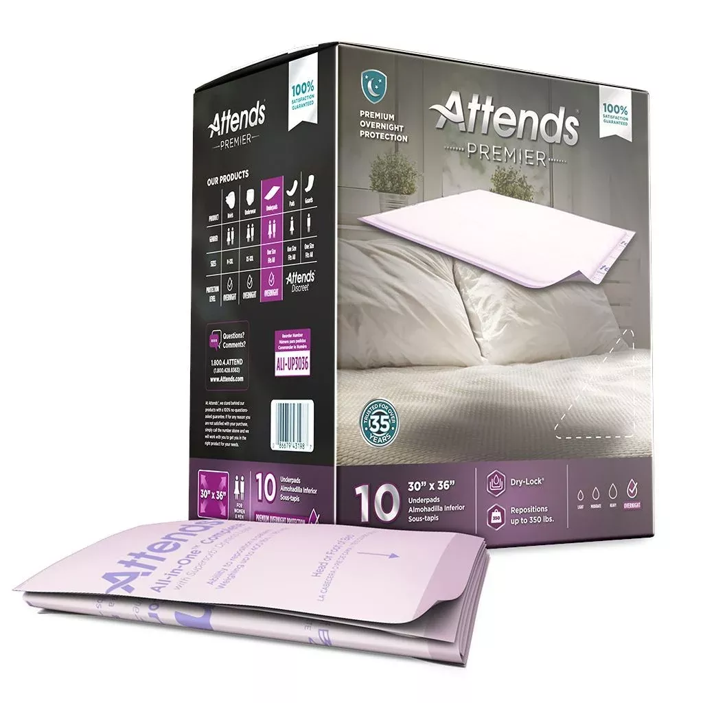 Attends Premier Underpads, 30" x 36"