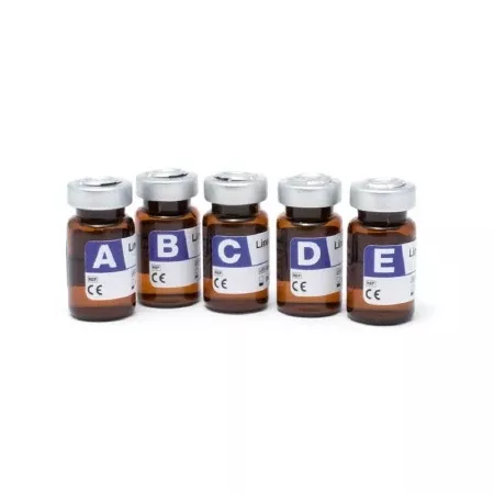 Audit Microcontrols Linearity LQ Ammonia / Ethanol 5 X 2 mL For Roche Clinical Chemistry Analyzer Lyophilized - M-960610-2385 - Box of 5